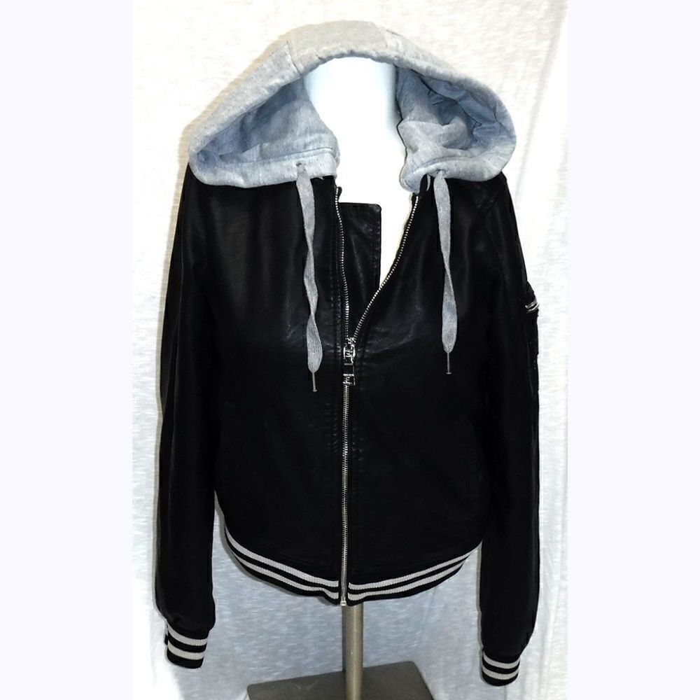 Madden black sequin star puffy jacket - Picture 3 of 4
